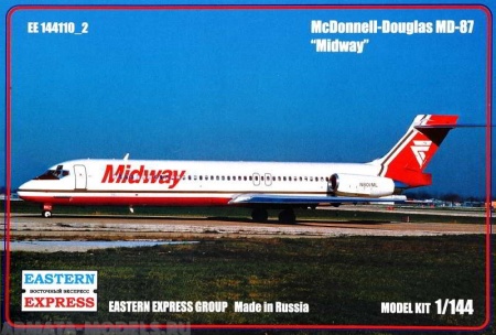 ЕЕ144110_2 Авиалайнер MD-87 Midway Восточный экспресс