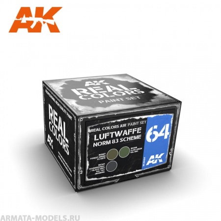 RCS064 Набор красок LUFTWAFFE NORM 83 SCHEME SET