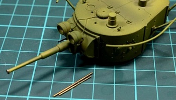 С35004  Ствол пулемёта ДТ-29 для Советских танков 30-х годов