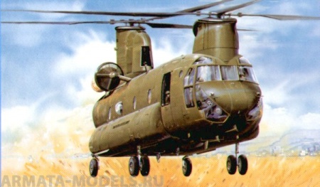 05105 Вертолет  СН-47D Чинук Trumpeter