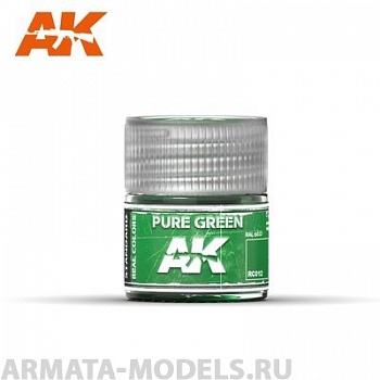 RC012 Краска Real Colors Pure Green 10ml