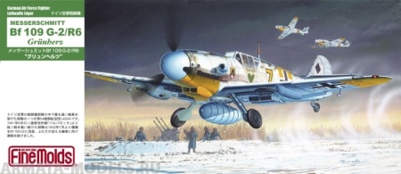 FL18 Самолет  Messerschmitt Bf 109 G-2/R6 Fine Molds