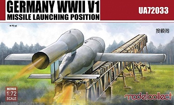 UA72033 Germany WWII V1 Missile launching position 2 in 1