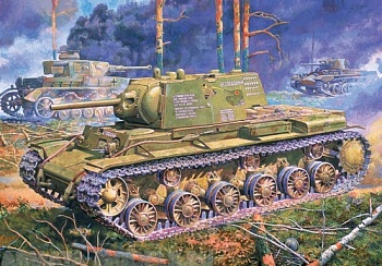 ЕЕ35119 КВ-1 обр.1941 поздняя версия Тяжелый танк